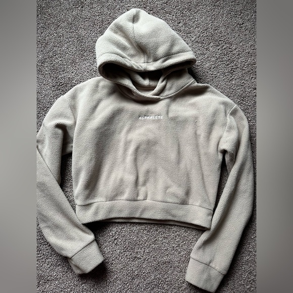 Alphalete Tops - Alphalete fleece cropped hoodie Small